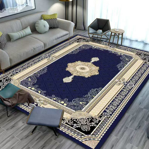 3D Persian Style Washable Velvet Carpet